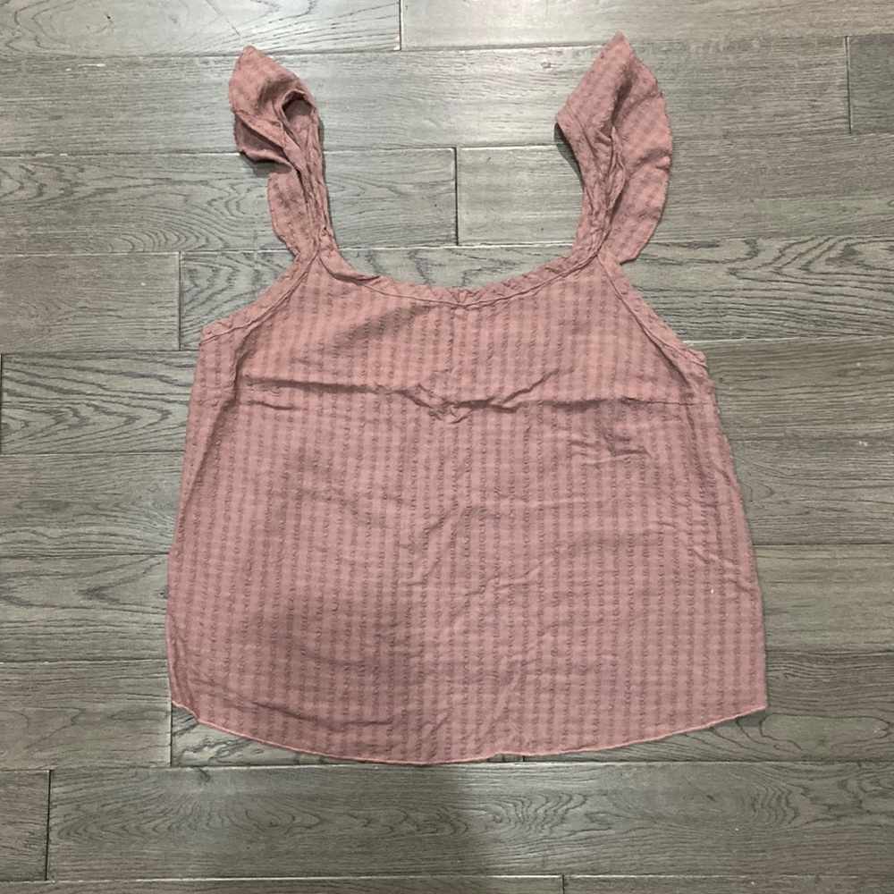 nude pink tank top